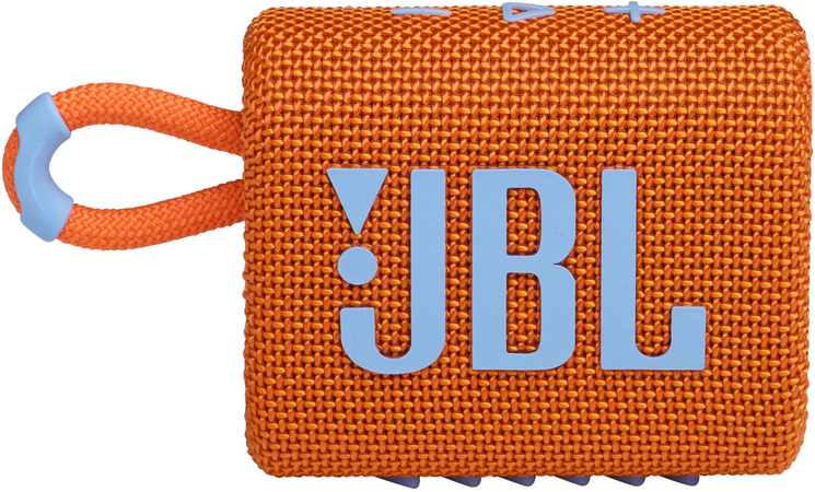 Портативная колонка JBL Go 3 Orange, Цвет: Orange / Оранжевый