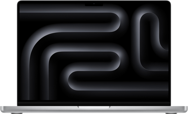 Apple MacBook Pro 14 MR7K3 Silver (M3 8-Core, GPU 10-Core, 8GB, 1TB), Цвет: Silver / Серебристый, Жесткий диск SSD: 1 Тб, Оперативная память: 8 Гб