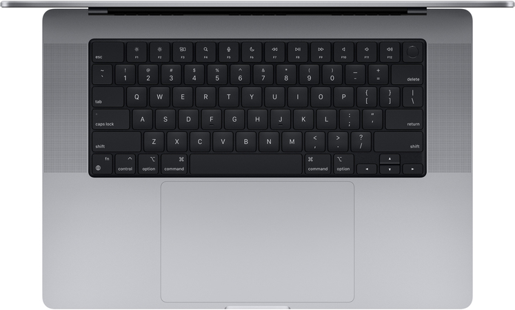 Apple MacBook Pro 16 Space Gray (M2 Max 12-Core, GPU 38-Core, 32GB, 1TB), Цвет: Space Gray / Серый космос, Жесткий диск SSD: 1 Тб, Оперативная память: 32 Гб, изображение 2
