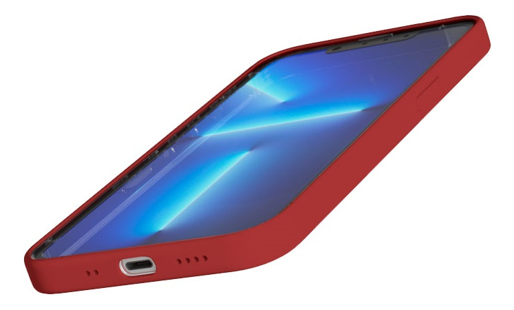 Чехол VLP Silicone case with MagSafe для iPhone 13 mini красный, Цвет: Red / Красный, изображение 4