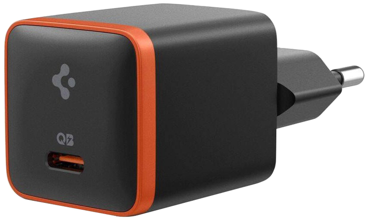 Сетевое зарядное устройство Spigen EE301EU ArcStation Essential Charger 30W Black, Цвет: Black / Черный