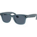 Смарт-очки Ray-Ban Meta Wayfarer Sunglases Matte Jeans Frame Dusty Blue Lenses (RW4006 67552V 50-22), изображение 2