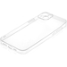 Чехол для iPhone 14 Plus Brosco Transparent, изображение 2