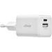 Сетевое зарядное устройство uBear Bridge 30W, 2 ports (USB-A, USB-C) Белый, изображение 3