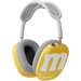 Накладки для Airpods Max Yamcase M&M Yellow