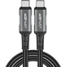 Кабель ACEFAST C1-09 USB-C to USB-C черно-серый