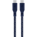 Кабель зарядный uBear Trend Cable USB-C/USB-C 2.4м, 140W синий, Цвет: Blue / Синий