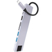 USB-хаб Multiport Hub 7 в 1 VLP серебристый, Цвет: Silver / Серебристый