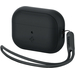 Защитный чехол Spigen Silicon Fit with Strap for AirPods Pro 1 / 2 Black