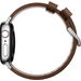 Ремешок Nomad Modern Band Leather Strap Brown, silver - Apple Watch 49mm/45mm, изображение 5