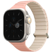 Ремешок для Apple Watch 49/45/44/42 mm Uniq Revix EVO Reversible Magnetic Crepe Pink/Ivory, Цвет: Pink / Розовый
