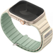 Ремешок для Apple Watch 41/40/38 mm Uniq Revix EVO Reversible Magnetic Soft Mint/Beige, изображение 3