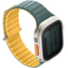 Ремешок для Apple Watch 49/45/44/42 mm Uniq Revix EVO reversible Magnetic Viridian Green/Burnt Yell, Цвет: Green / Зеленый, изображение 2