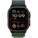 Apple Watch Ultra 2 GPS + Cellular, 49 мм, корпус из черного титана, ремешок Alpine зеленого цвета, Экран: 49, Цвет: Dark green / Темно-зеленый, изображение 2