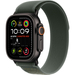 Apple Watch Ultra 2 GPS + Cellular, 49 мм, корпус из черного титана, ремешок Trail зеленого цвета, Экран: 49, Цвет: Green / Зеленый
