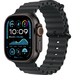 Apple Watch Ultra 2 GPS + Cellular, 49 мм, корпус из черного титана, ремешок Ocean черного цвета, Экран: 49, Цвет: Black matte / Черный матовый