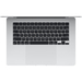 MacBook Air 15" M2 8-core 8GB 512GB 2023 Silver (MQKT3), Общий объем твердотельных накопителей (SSD): 512 ГБ, Объем оперативной памяти: 8 ГБ, Цвет: Silver / Серебристый, изображение 3