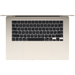 MacBook Air 15" M2 8-core 8GB 256GB 2023 Starlight (MQKU3), Общий объем твердотельных накопителей (SSD): 256 ГБ, Объем оперативной памяти: 8 ГБ, Цвет: Starlight / Сияющая звезда, изображение 3