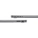 Apple MacBook Pro 14 MTL83 Space Gray (M3 8-Core, GPU 10-Core, 8GB, 1TB), Общий объем твердотельных накопителей (SSD): 1 ТБ, Объем оперативной памяти: 8 ГБ, Цвет: Space Gray / Серый космос, изображение 4