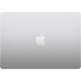 MacBook Air 13" (M3, 8C CPU/8C GPU, 2024), 8 ГБ, 256 ГБ SSD Silver (MRXQ3), Общий объем твердотельных накопителей (SSD): 256 ГБ, Объем оперативной памяти: 8 ГБ, Цвет: Silver / Серебристый, изображение 6