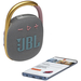Портативная колонка JBL Clip 4 Grey (JBLCLIP4GRY), Цвет: Grey / Серый, изображение 9