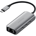 USB-хаб Satechi 4-in-1 USB-C Hub With 2.5 Gigabit Ethernet & 3*USB-C Space Gray, изображение 2