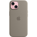 Чехол для iPhone 15 Apple Silicone Case with MagSafe Clay, Цвет: Clay / Глина, изображение 2