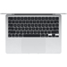 MacBook Air 13 (M3, 8C CPU/8C GPU, 2024), 16 ГБ, 256 ГБ SSD Silver (MC8H4), Общий объем твердотельных накопителей (SSD): 256 ГБ, Объем оперативной памяти: 16 ГБ, Цвет: Silver / Серебристый, изображение 3
