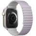 Ремешок для Apple Watch 42/41/40 mm Uniq Revix Reversible Magnetic Lilac/White, изображение 4