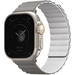 Ремешок для Apple Watch 49/46/45/44 mm Uniq Revix Reversible Magnetic Grey/White
