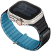 Ремешок для Apple Watch 49/46/45/44 mm Uniq Revix EVO Reversible Magnetic Pacific Blue/Black, изображение 3