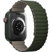 Ремешок для Apple Watch 49/46/45/44 mm Uniq Revix Reversible Magnetic Green/Tan, изображение 3