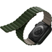 Ремешок для Apple Watch 49/46/45/44 mm Uniq Revix Reversible Magnetic Green/Tan, изображение 4
