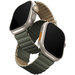 Ремешок для Apple Watch 49/46/45/44 mm Uniq Revix Reversible Magnetic Green/Tan, изображение 6