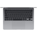 MacBook Air 13 (M3, 8C CPU/8C GPU, 2024), 24 ГБ, 512 ГБ SSD Space Gray (MC8M4), Общий объем твердотельных накопителей (SSD): 512 ГБ, Объем оперативной памяти: 24 ГБ, Цвет: Space Gray / Серый космос, изображение 3