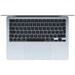 Apple MacBook Air 13 MC6V4 Sky Blue (M4 10-Core, GPU 10-Core, 24GB, 512GB), Общий объем твердотельных накопителей (SSD): 512 ГБ, Объем оперативной памяти: 24 ГБ, Цвет: Sky Blue / Голубое небо, изображение 2