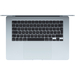 Apple MacBook Air 15 MC7A4 Sky Blue (M4 10-Core, GPU 10-Core, 16GB, 256GB), Общий объем твердотельных накопителей (SSD): 256 ГБ, Объем оперативной памяти: 16 ГБ, Цвет: Sky Blue / Голубое небо, изображение 2