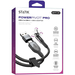 Кабель Static PowerPivot Pro USB Type-C/USB Type-C (PUP-0455-3FT-CC) 100W 1 m Black, изображение 4