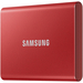 Внешний SSD Samsung T7 Portable 1Tb (MU-PC1T0R/WW) Red, изображение 3