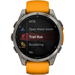 Garmin Fenix 8 47mm Amoled Sapphire Graphite DLC Titanium with Spark Orange Silicone, Экран: 47, Цвет: Orange / Оранжевый, изображение 5