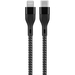 Кабель Rocket Premium Urban Nylon Braid USB C - Lightning 1m Black