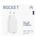 Сетевое зарядное устройство ROCKET Next Pro 65W White, изображение 6