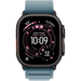 Apple Watch Ultra 3 GPS + Cellular, 49 мм, корпус из черного титана, ремешок Alpine светло-синего цвета, Экран: 49, Цвет: Blue / Голубой, изображение 2