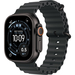 Apple Watch Ultra 3 GPS + Cellular, 49 мм, корпус из черного титана, ремешок Ocean черного цвета, Экран: 49, Цвет: Black matte / Черный матовый