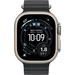Apple Watch Ultra 3 GPS + Cellular, 49 мм, корпус из бежевого титана, ремешок Ocean черного цвета, Экран: 49, Цвет: Black matte / Черный матовый, изображение 2