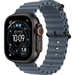 Apple Watch Ultra 3 GPS + Cellular, 49 мм, корпус из черного титана, ремешок Ocean синего цвета, Экран: 49, Цвет: Blue / Синий темный