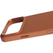 Чехол для iPhone 17 Pro Max Mujjo Full Leather Case Tan, изображение 6