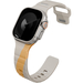 Ремешок для Apple Watch 49/46/45/44 mm Uniq STRIDE DE FKM Rubber Beige/Yellow, изображение 2