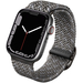 Ремешок для Apple Watch 46/45/44 mm Uniq ASPEN DE strap Braided Pebble Grey, изображение 2