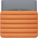 Чехол для Macbook Air/Pro 13"/14" (18/22) Bustha Puffer 3.0 Sleeve Nylo/Leather Mandarin, изображение 2